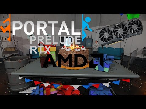 Portal Prelude RTX AMD and Steam Deck Mod announcement!