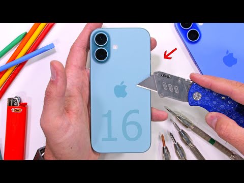 NEW iPhone 16 Durability Test! - They hid all the good stuff...