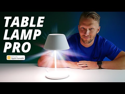 Minimalist HOMEKIT Lamp w/ Wireless Fast Charging! | The Yeelight Table Lamp Pro Review