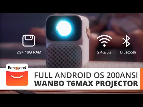 XM Wanbo T6MAX 1080P Projector with Android System | Buy at Banggood