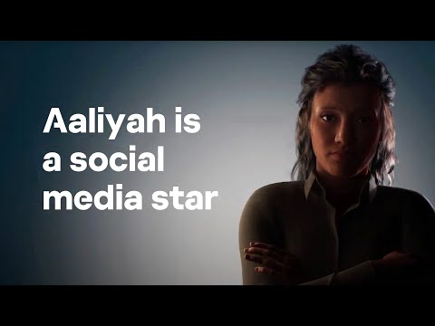 Aaliyah became a social media star – against her will