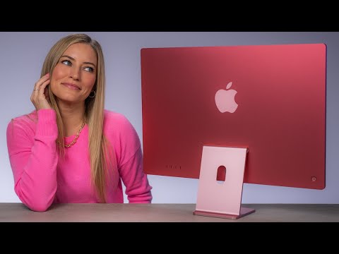 Pink M4 iMac Unboxing and Review 💕