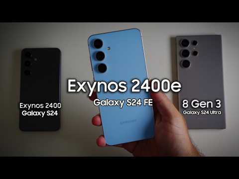 Galaxy S24 FE vs S24 Ultra vs S24 - Superior Exynos?