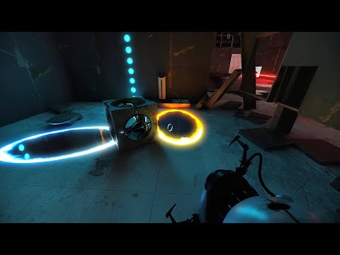 Portal 2 with RTX Remix Compatibility Mod