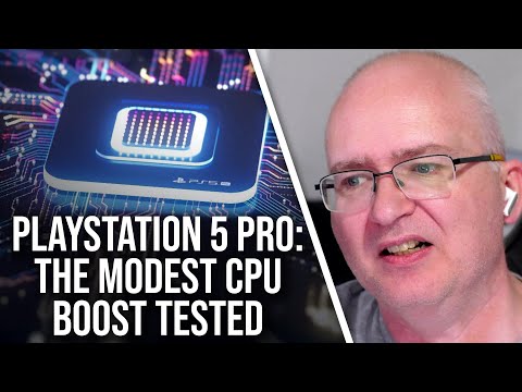 PS5 Pro CPU Tested: A Modest Upgrade - But Are Games Improved?