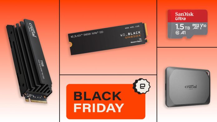 Κορυφαίες προσφορές SSD Black Friday από Samsung, WD, Crucial και άλλες