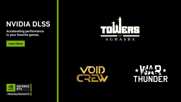 DLSS Τώρα Διαθέσιμο για τα Void Crew, War Thunder και Towers of Aghasba