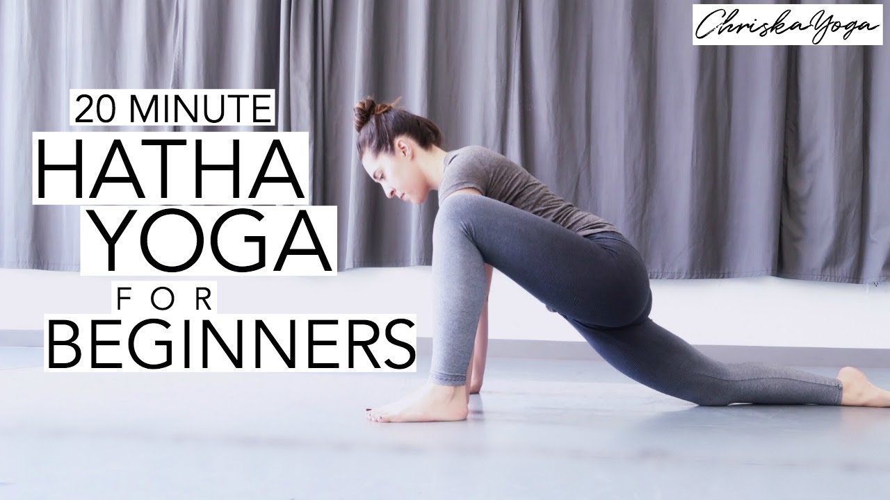 Hatha Yoga για αρχάριους | 20 λεπτά μάθημα γιόγκα για αρχάριους | ChriskaYoga - YouTube