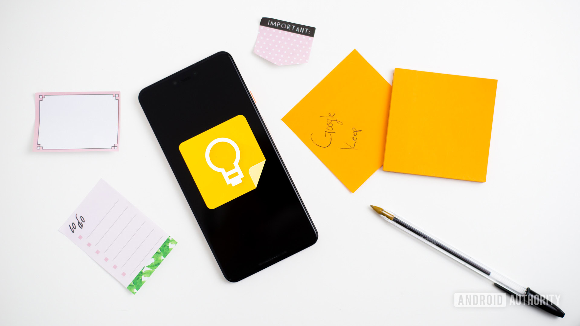 Στοκ φωτογραφία του Google Keep Notes 2