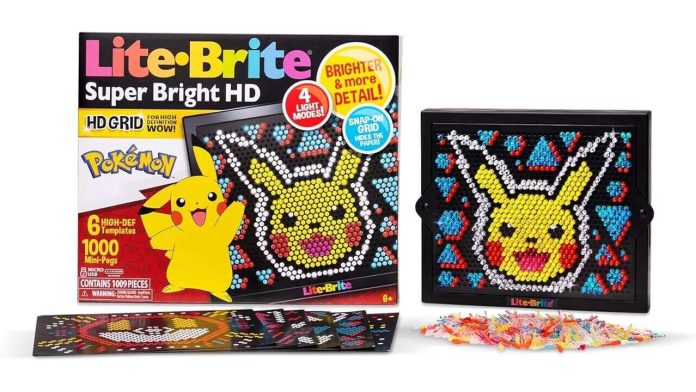 Το Pikachu Lite-Brite στην Black Friday μόνο με 12 $