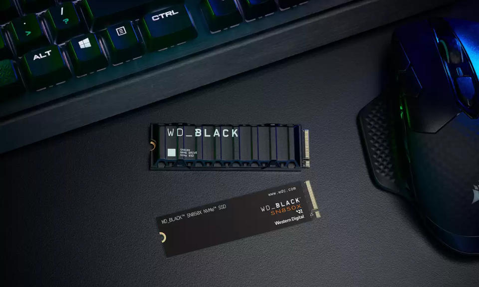 Ο SSD WD Black SN850X.