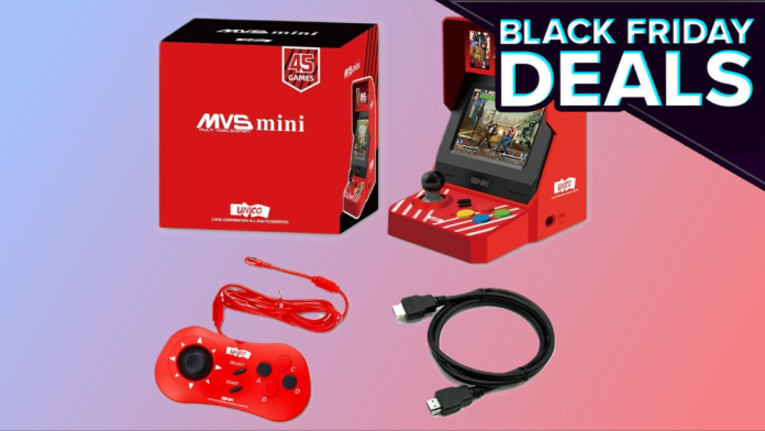 Ειδική προσφορά για το SNK MVS Mini Arcade στη Black Friday