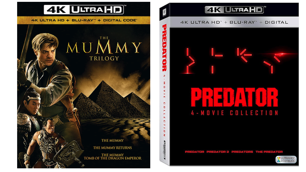 The Mummy Trilogy and Predator 4-Movie Collection