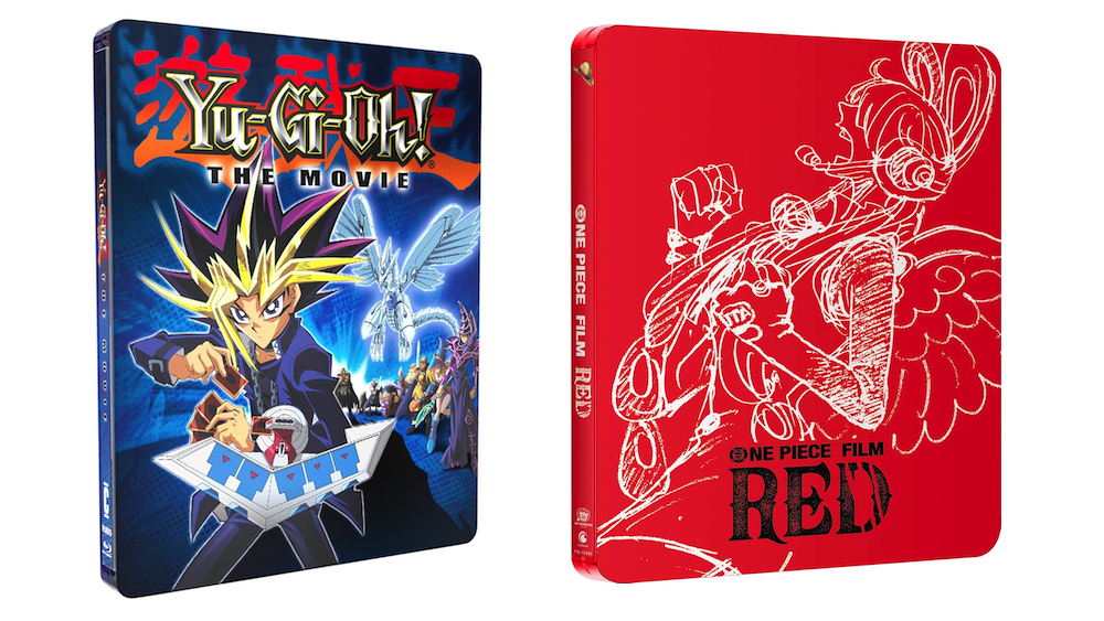 Yu-Gi-Oh: The Movie Steelbook / One Piece: Film Red Steelbook