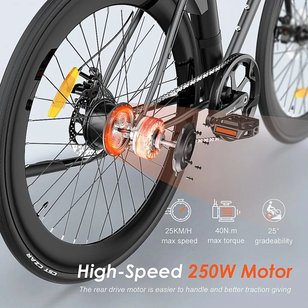 FAFREES F1: Ελαφρύ e-Bike για άσφαλτο με μοτέρ 250W