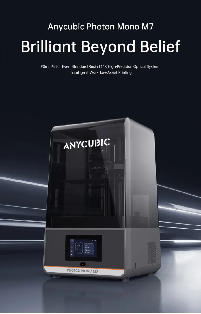 Anycubic Photon Mono M7: Η απόλυτη επιλογή εκτύπωσης ρητίνης