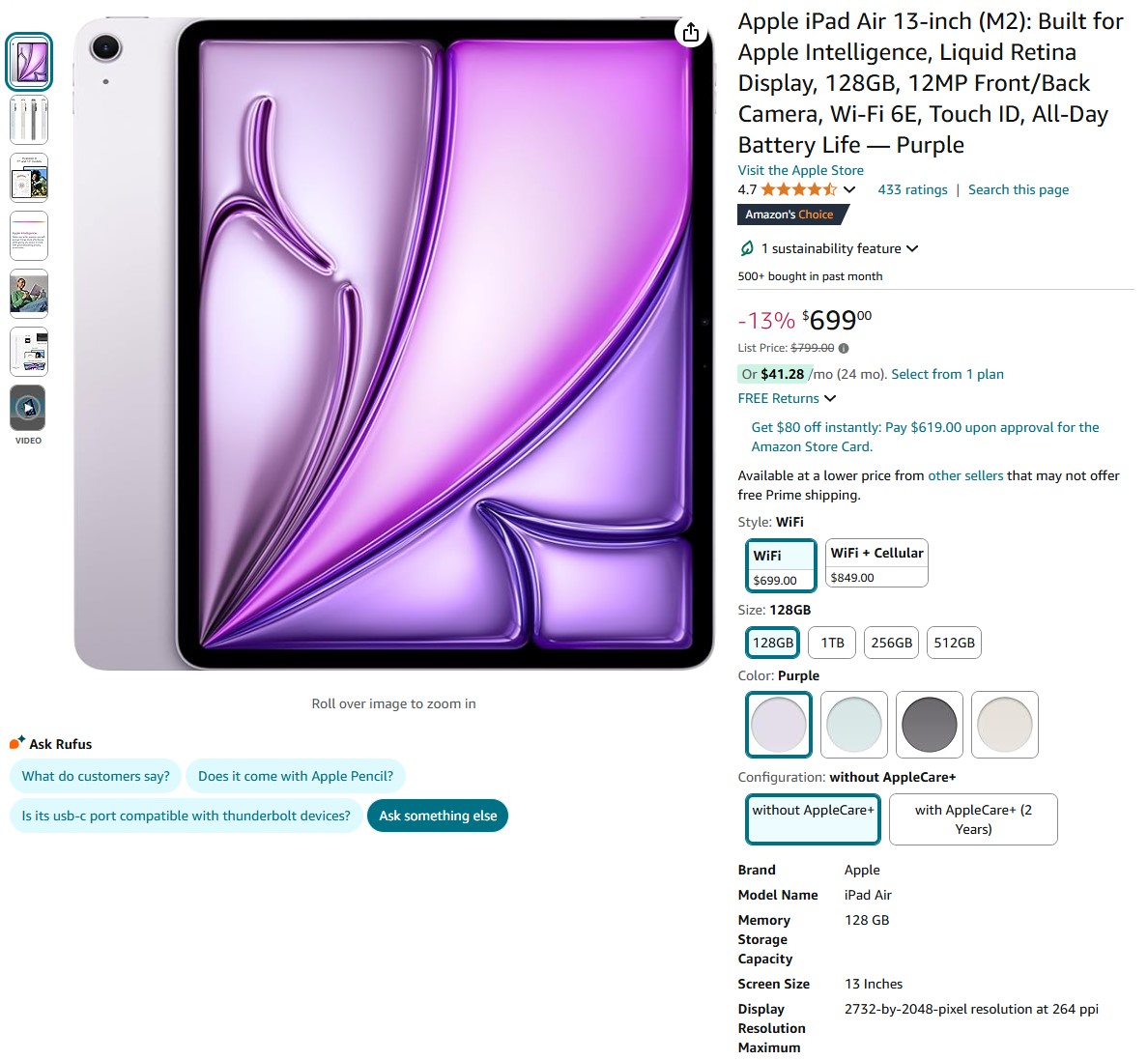 Αποκλειστικές Εκπτώσεις στα iPad Air και iPhone στην Amazon Black Friday 2024