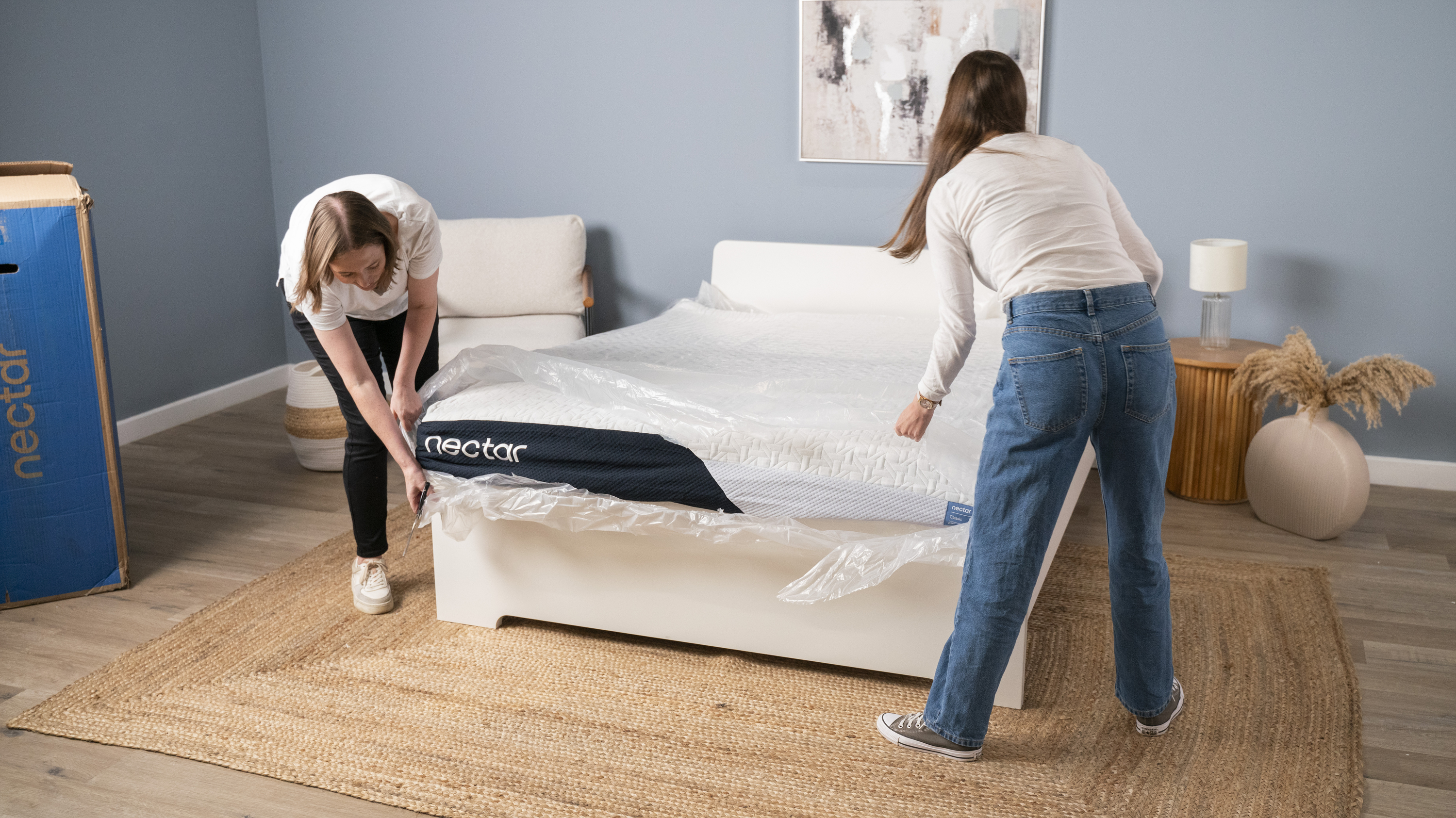 Unboxing the Nectar Classic Memory Foam