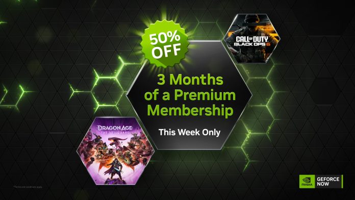 Προσφορά Black Friday: Ημιτιμή στην συνδρομή GeForce NOW Premium για 3 μήνες