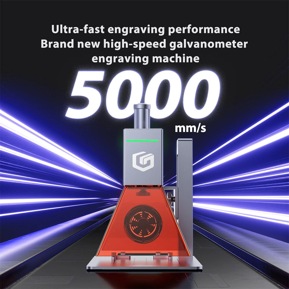 Longer Nano 6W Portable Laser Engraver engraving speed 5000mpers