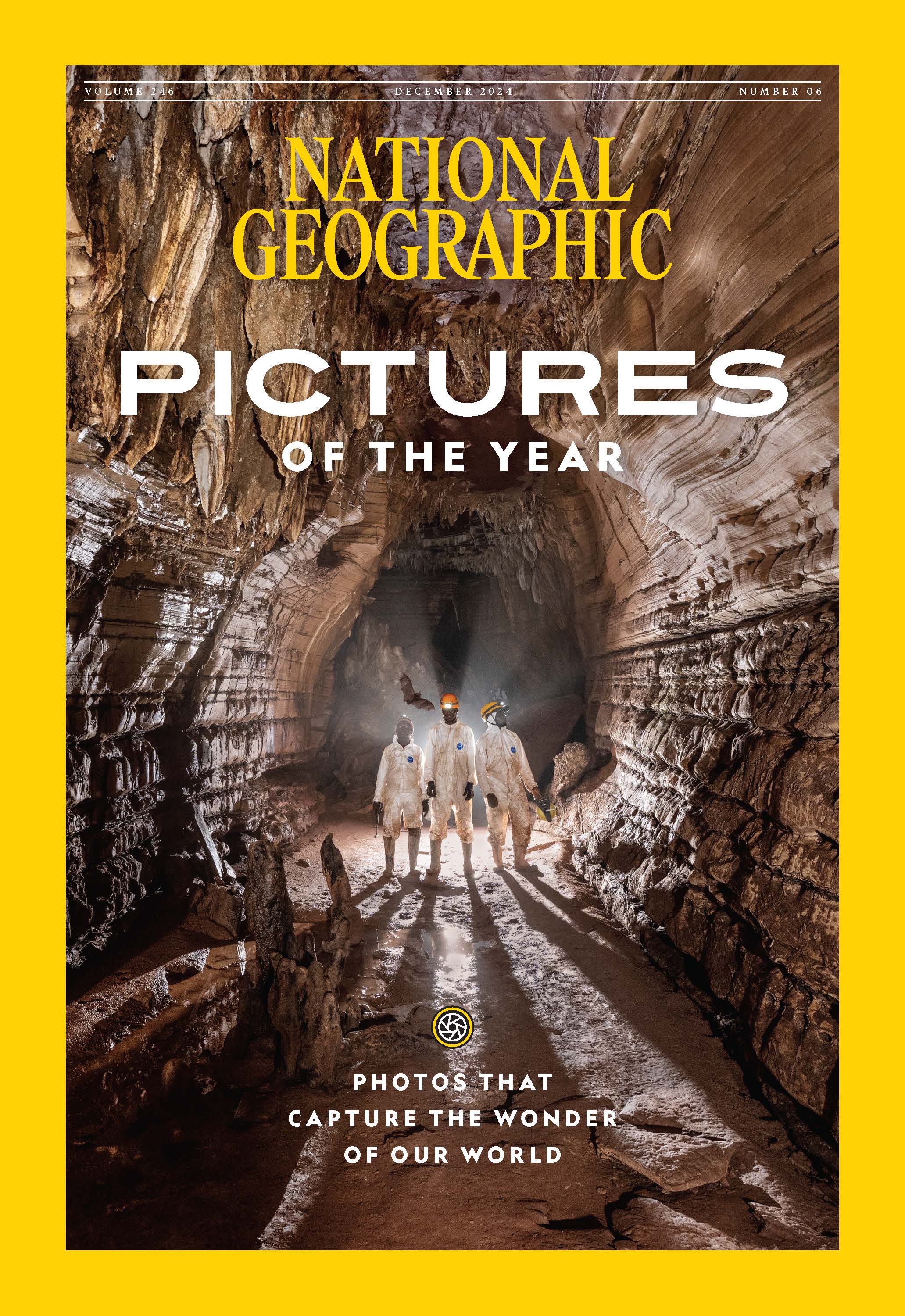 Εξώφυλλο περιοδικού National Geographic, Δεκ. 2024.