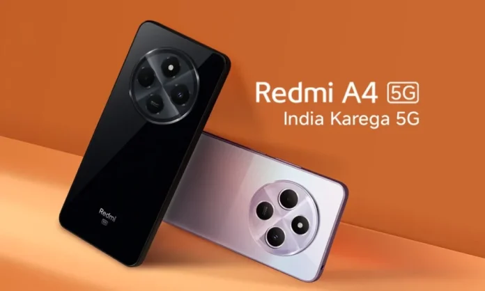 Κυκλοφόρησε το Redmi A4 5G στην Ινδία με Snapdragon 4s Gen 2 Chipset