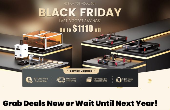 Προσφορά Algolaser Black Friday: Χαράκτης μόνο 299 $!