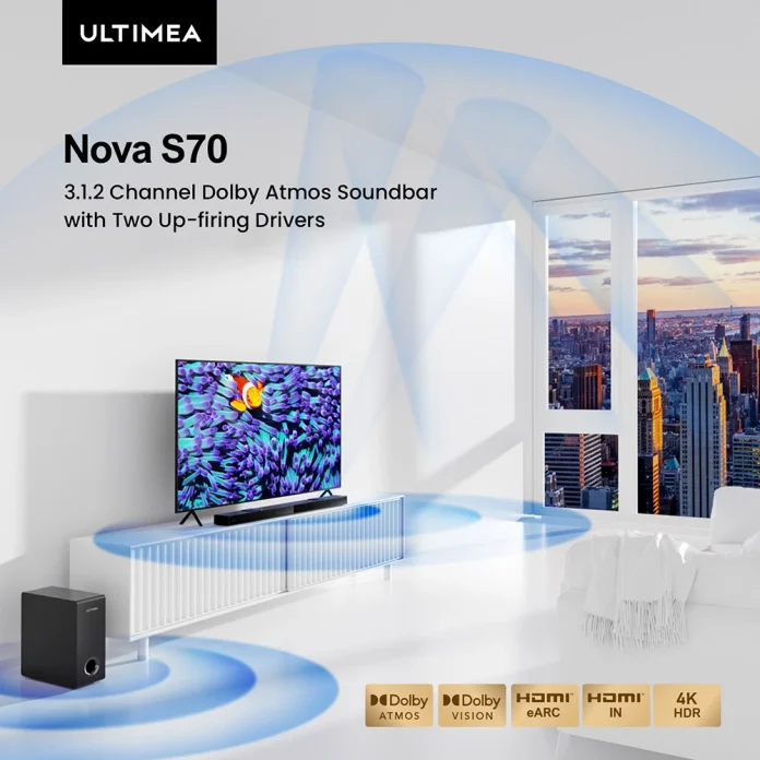 Υψηλής ποιότητας Ultimea Nova S70 2.1 Soundbar στα 119€!