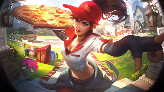 Best League of Legends skins: Pizza Delivery Sivir