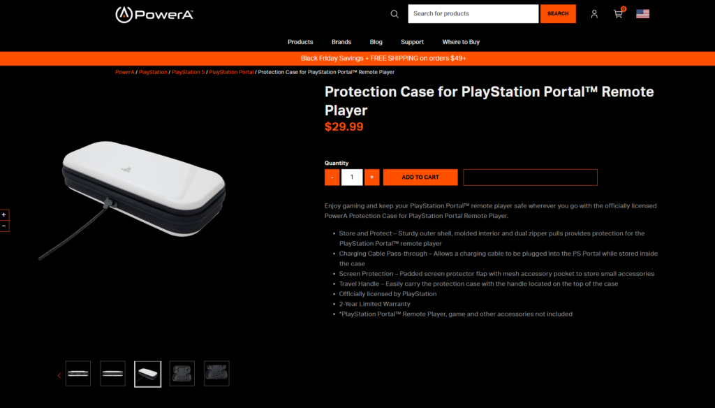 PowerA Accessories for PS Portal