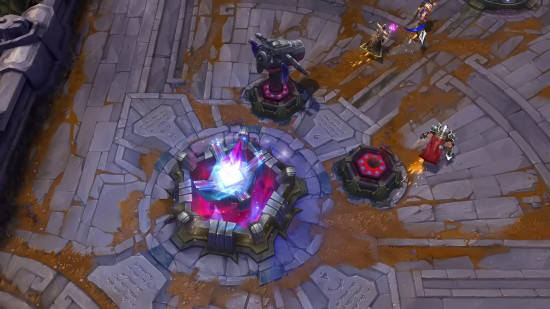 LoL Season 15 release date: a Nexus turret respawning