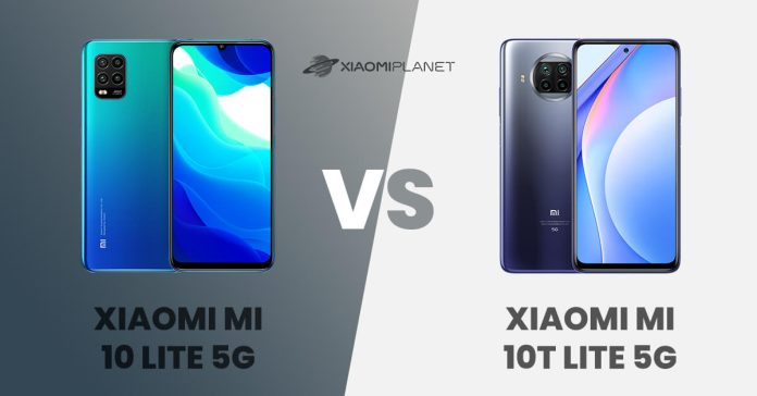 Σύγκριση Xiaomi Mi 10 Lite 5G vs Mi 10T Lite 5G