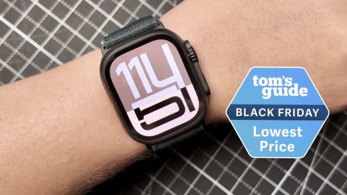 Βιασύνη για το Apple Watch Ultra 2 σε μαύρο τιτάνιο στη Black Friday!