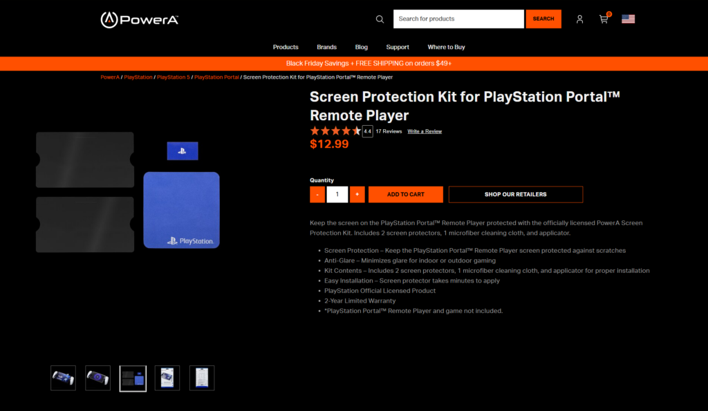 PowerA Accessories for PS Portal