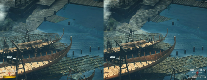 The Witcher 3 HD Reworked Project: Next Gen Edition Comparisons