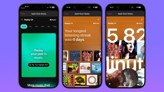 Apple Music Replay 2024: Live Experience