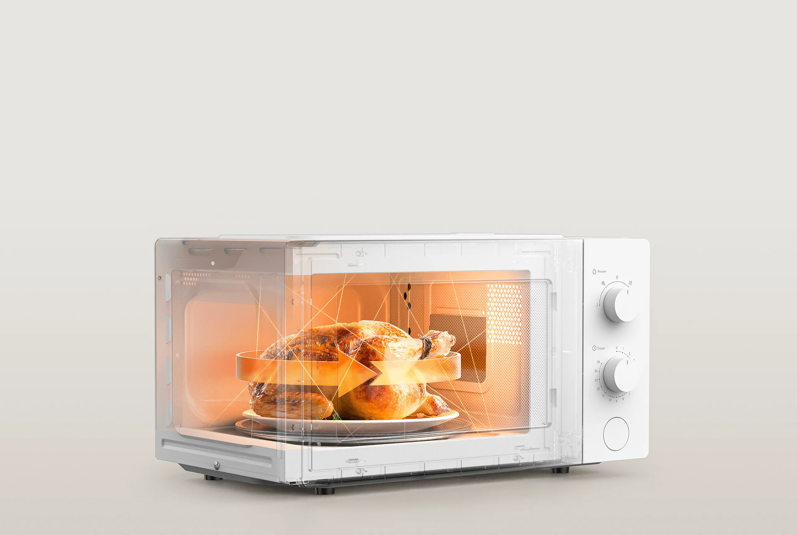 Xiaomi Microwave: Εύχρηστος με 20L χωρητικότητα