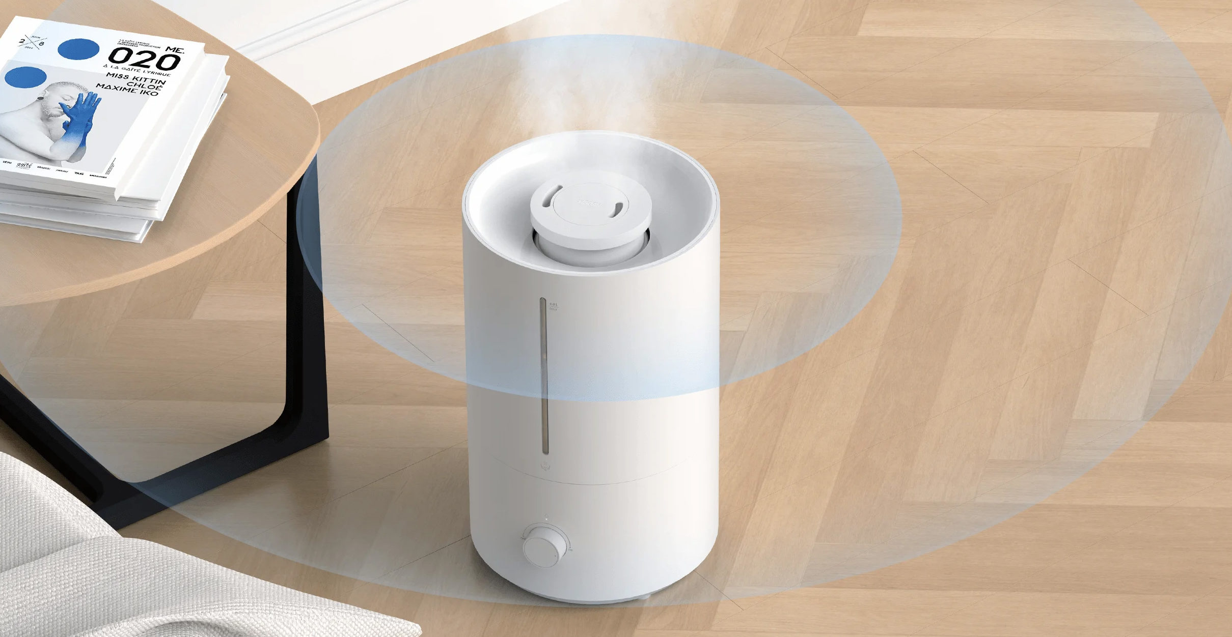 Το Xiaomi Mijia Humidifier 2 έχει όγκο 4L και χαμηλή τιμή προσφοράς