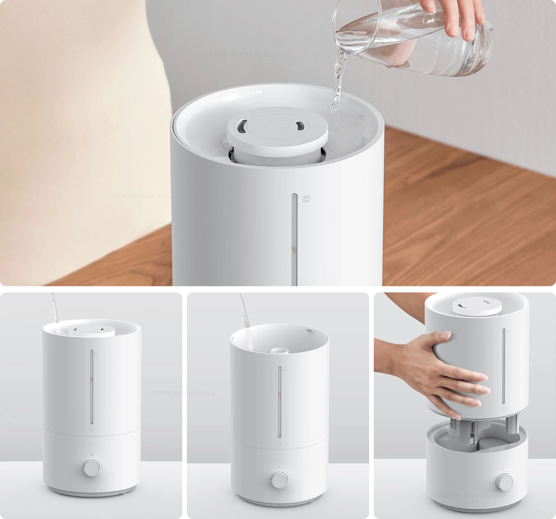 Το Xiaomi Mijia Humidifier 2 έχει όγκο 4L και χαμηλή τιμή προσφοράς