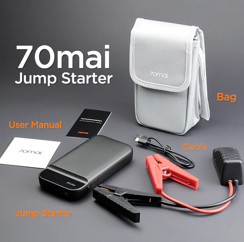 Διαθέσιμο με νέο κουπόνι! Το power bank 70mai Jump Starter με χωρητικότητα 11.000 mAh θα εκκινήσει τη νεκρή μπαταρία στο αυτοκίνητό σας