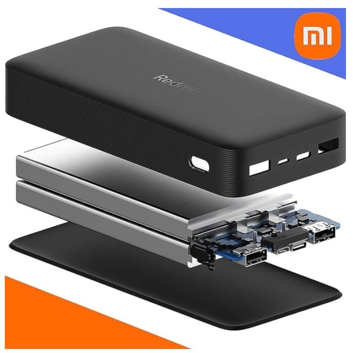 Το Redmi φέρνει power bank 20.000 mAh με USB-C και φόρτιση 18 W