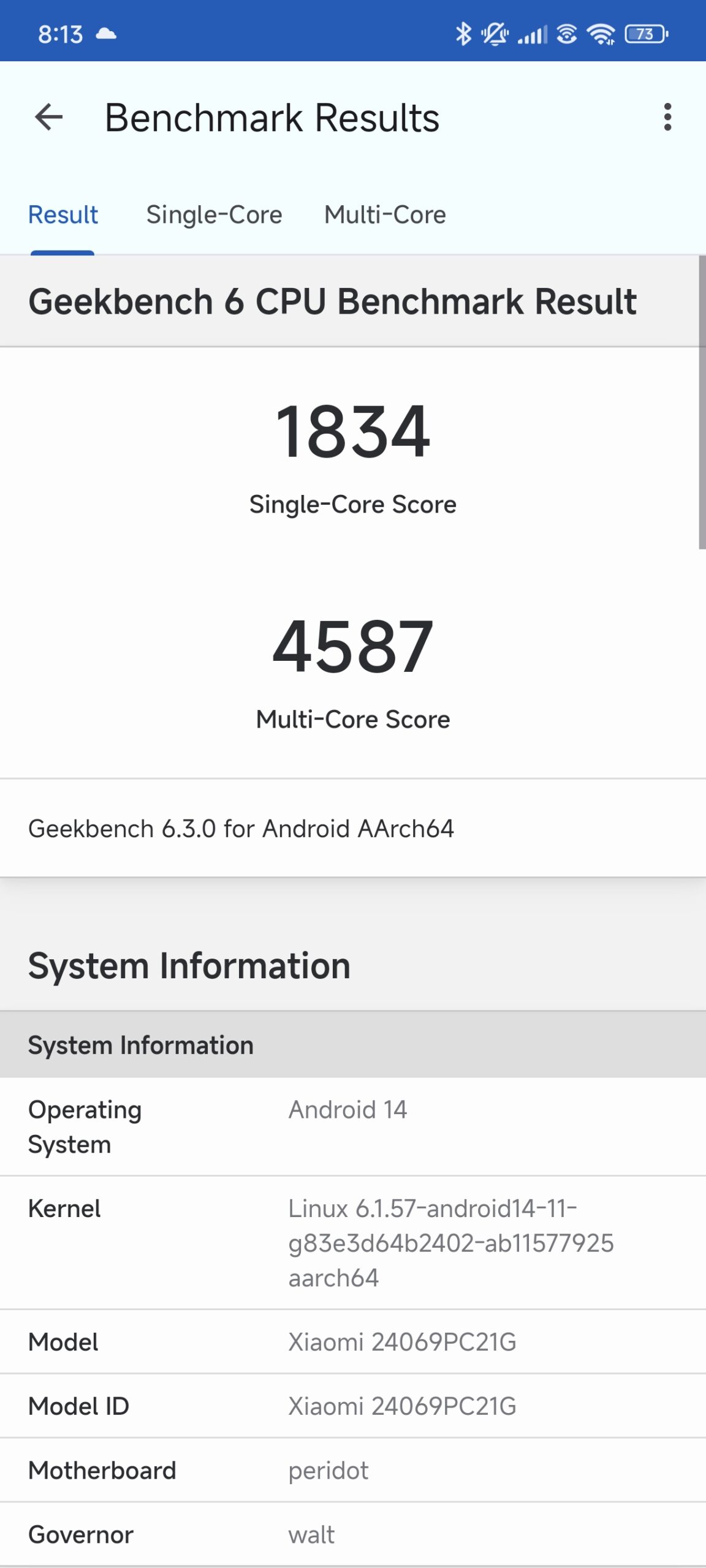 POCO F6 AnTuTu Benchmark