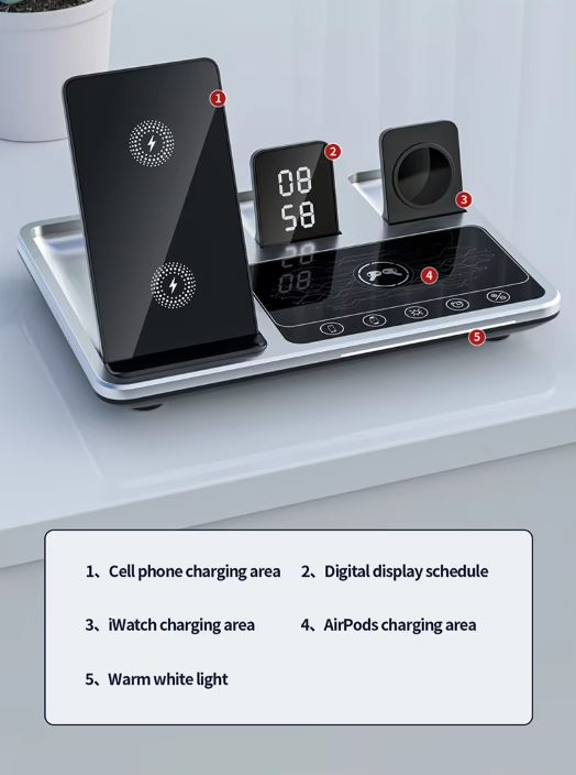 Desktop Charger 4 σε 1 - Ο Απόλυτος Σύντροφος των Apple Συσκευών σου! - TechFreak.GR