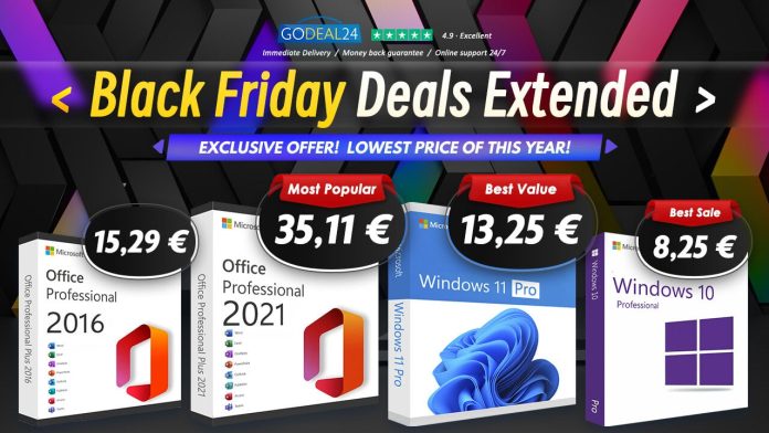 Παράταση Προσφορών Black Friday! Microsoft Office με lifetime άδεια από μόλις 15,29€! Μην Χάνεις Χρόνο! - Advertorial