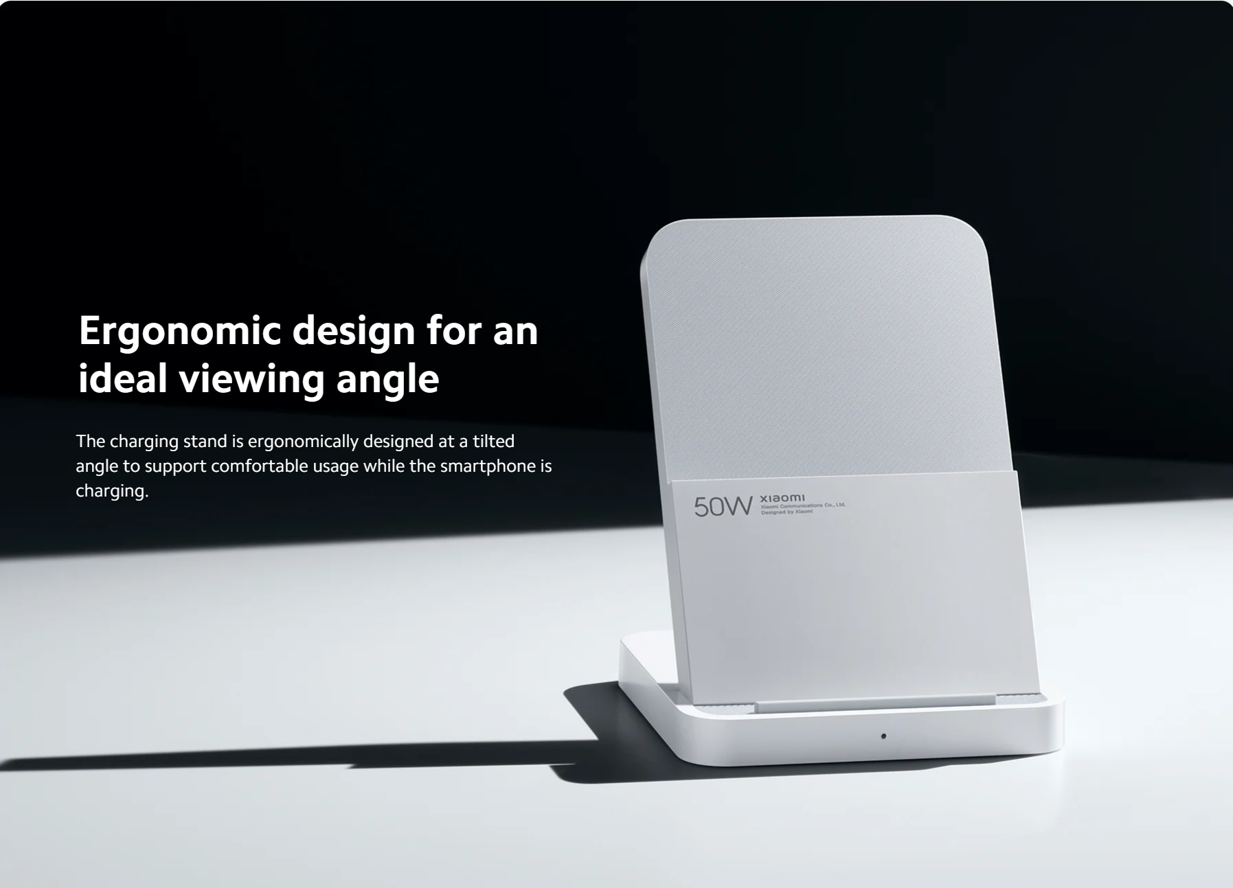 Xiaomi Stand Pro: 50W Ταχύτατη Ασύρματη Φόρτιση και Ευκολία Χρήσης