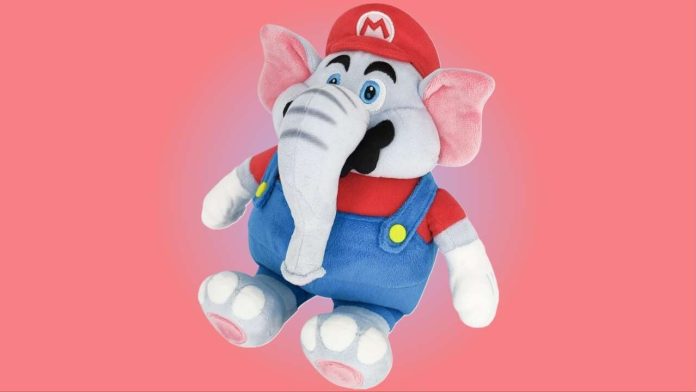 Super Mario Bros. Wonder Elephant Mario βελούδινο σε έκπτωση στην καλύτερη τιμή ακόμα