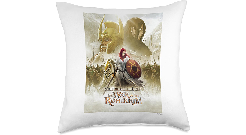 War of the Rohirrim official throw pillow