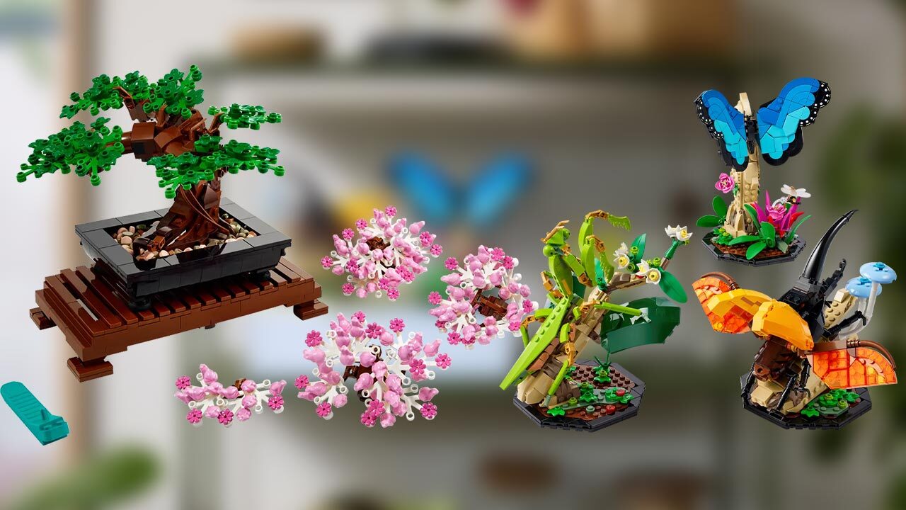 Συλλογή δέντρων και εντόμων Lego Bonsai