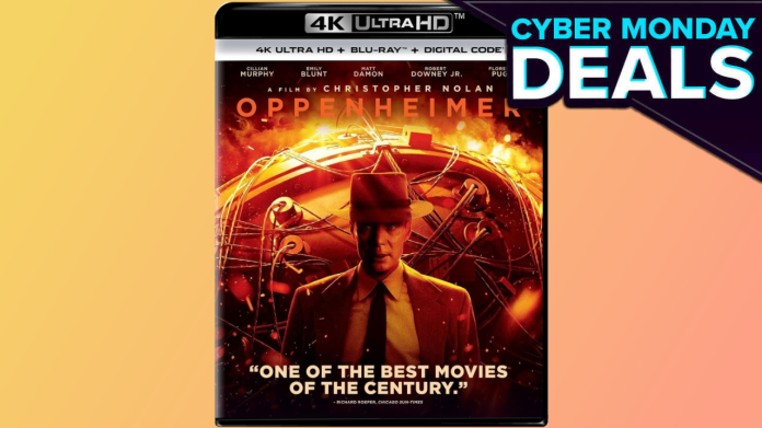 Προσφορές Cyber Monday: Φθηνά Blu-Ray 4K του Christopher Nolan με Oppenheimer