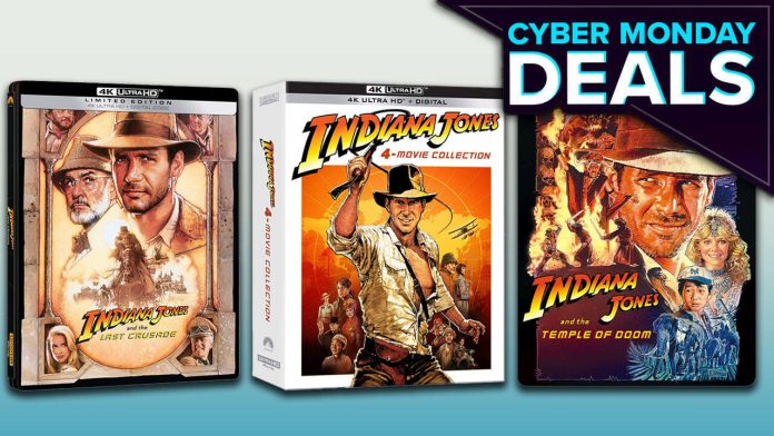 Ειδικές Εκδόσεις Indiana Jones σε 4K Steelbook και Box Sets: Προσφορές Cyber Monday